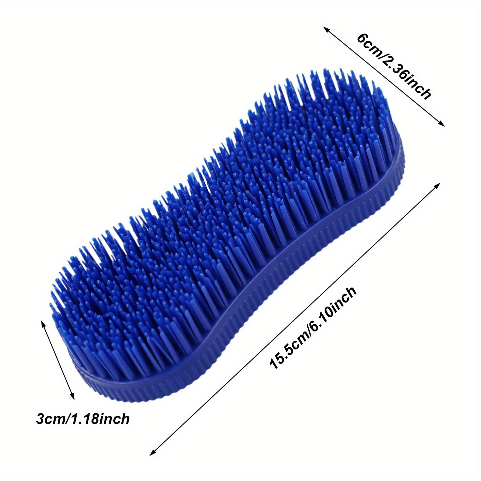 2/4pcs Silicone Horse Cleaning Grooming Brushes, Horse Grooming Brush, Equestrian Massage Tool For Horse Grooming Care Supplies