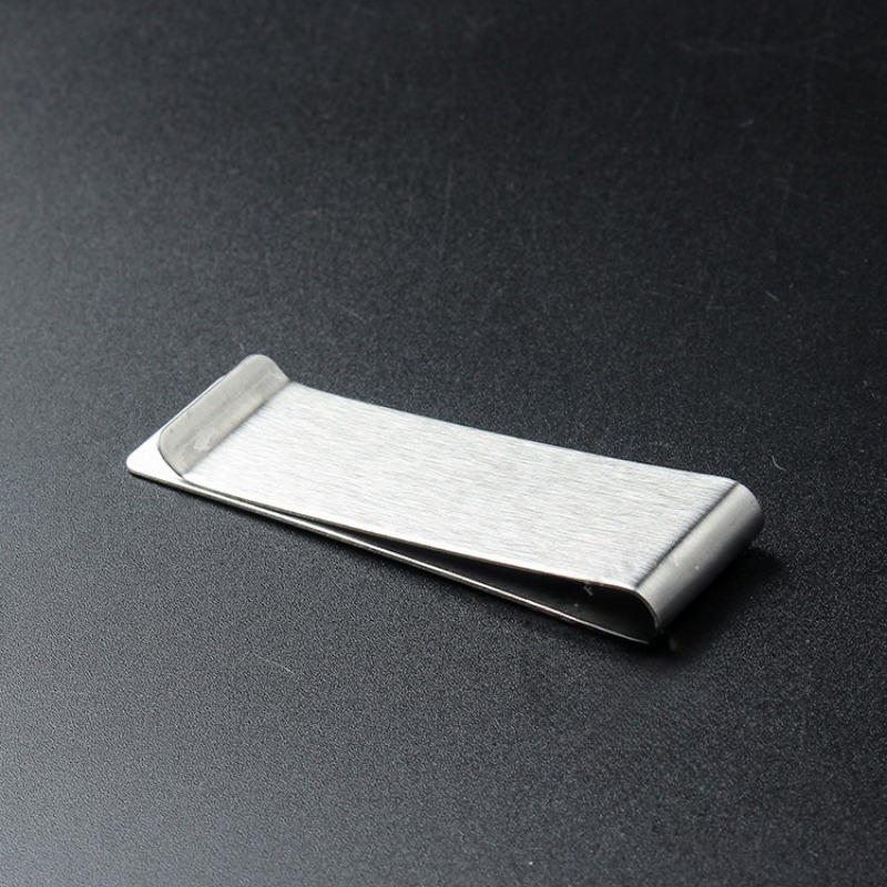 Easy Stainless Steel Wallet, Bill Holder, Daily Life And Office Supplies