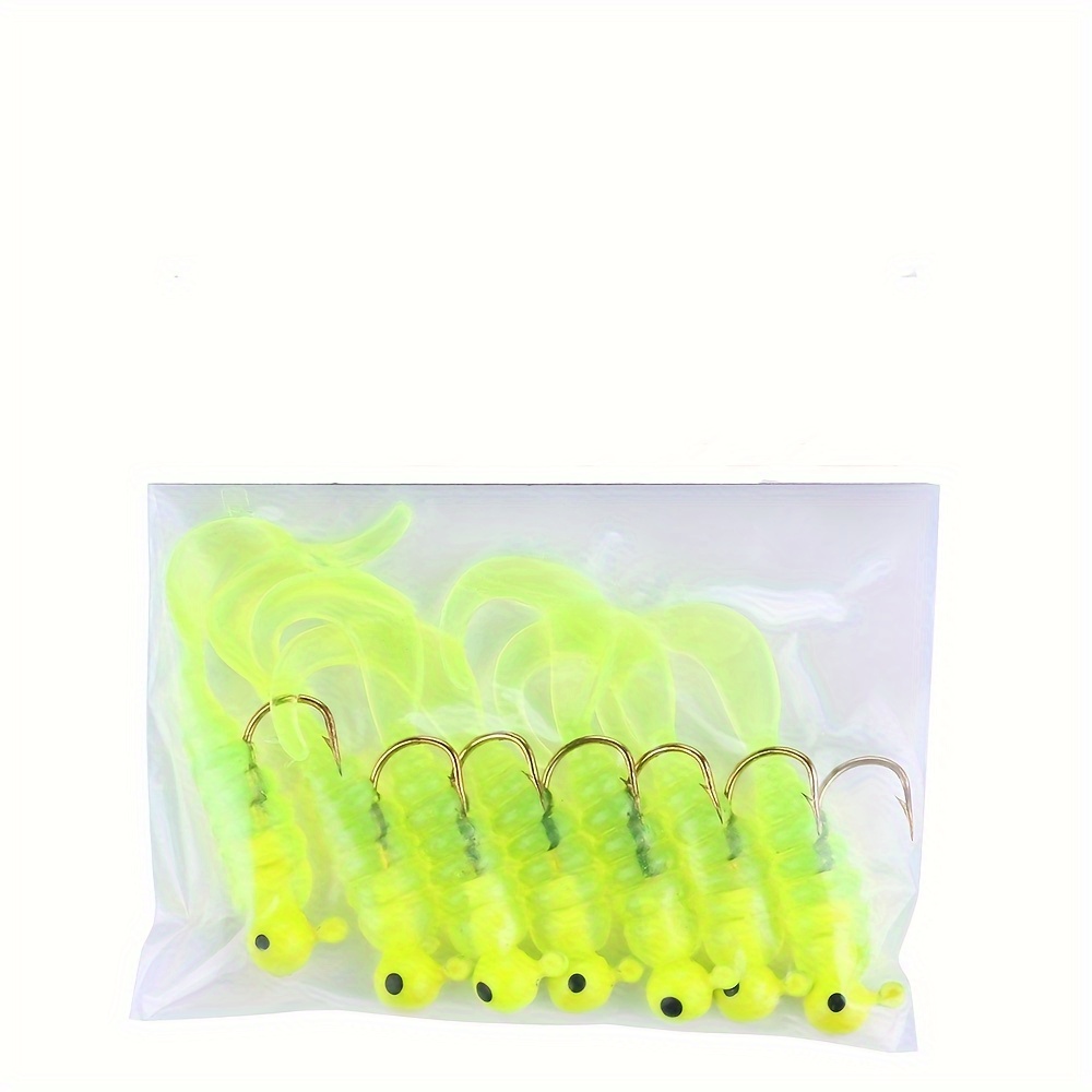 Lifelike /bag Soft Plastic Fishing Jigs Baits Crappie Bass - Temu