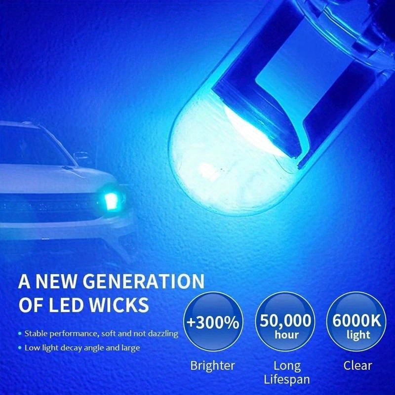 Lámparas y bombillas W5W LED para faros del coche