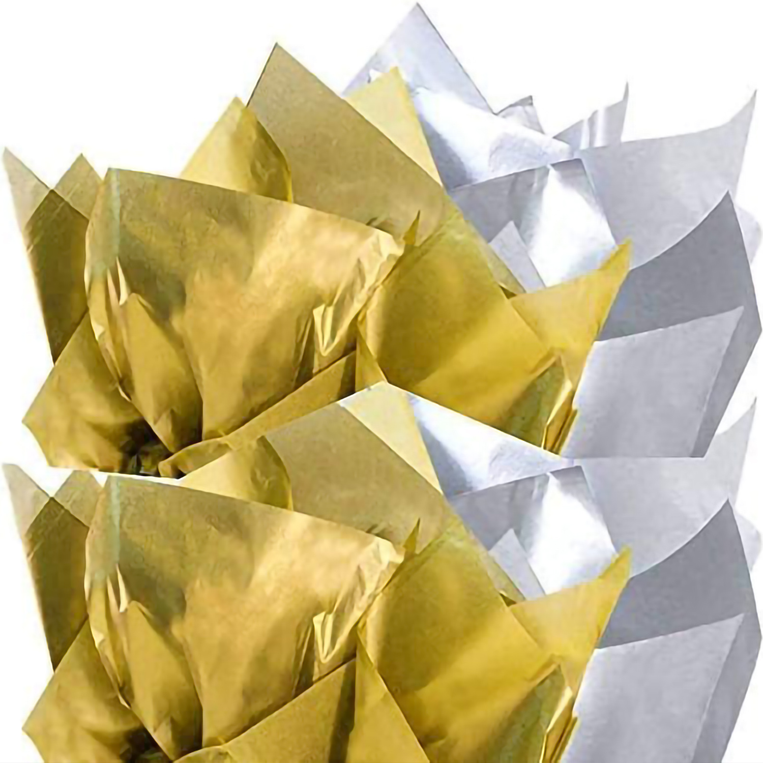 CZ Store - Gold Leaf | 5.5 x 5.5 | 100 Pcs | Copper Foil Sheets with Metallic Texture - Golden Gilding Material for Arts & Crafts, Decorations, SLI