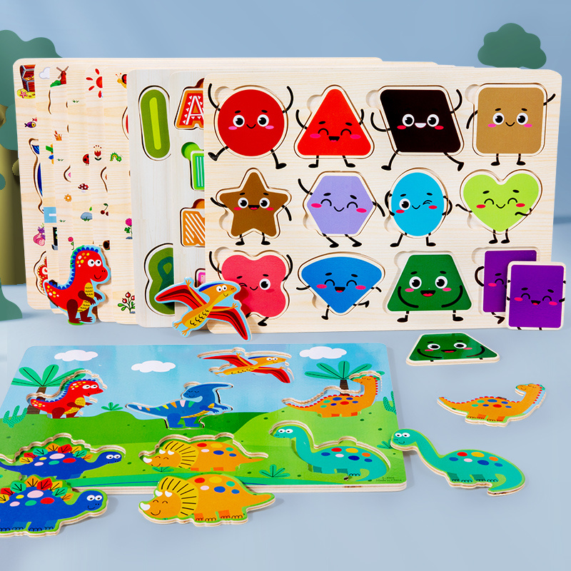 Rompecabezas Madera 30 Piezas Niños, Rompecabezas Vehículos Animales  Dibujos Animados, Juegos Aprendizaje Temprano Bebés, Juguetes Educativos  Niños - Juguetes - Temu