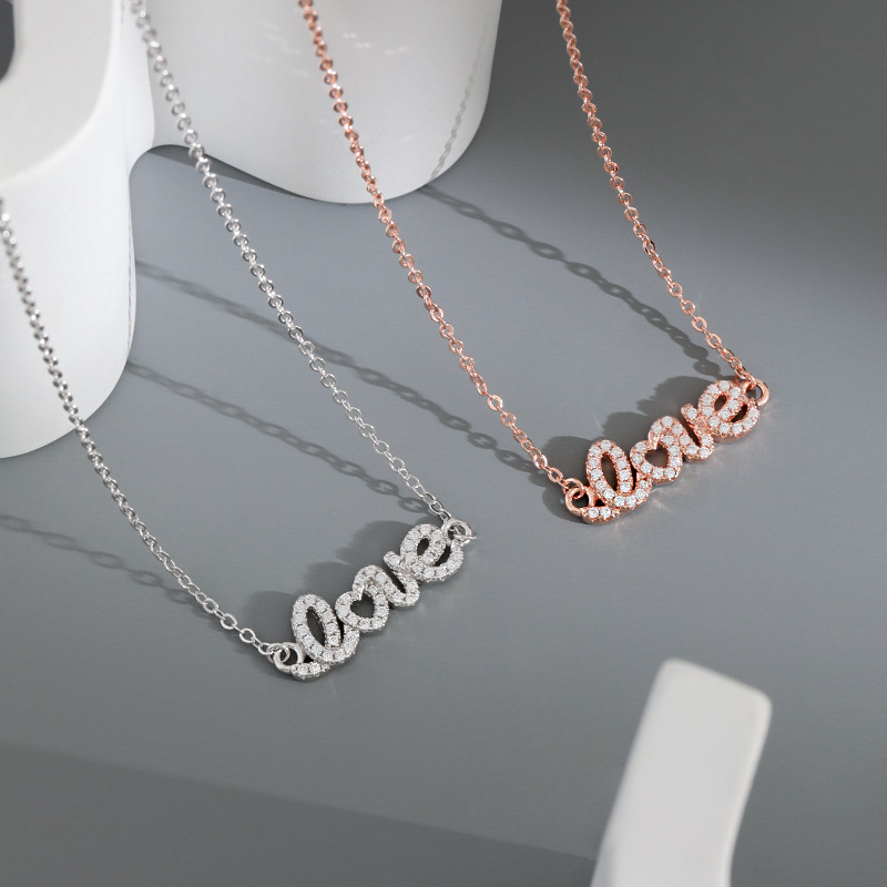 Love hot sale note necklace