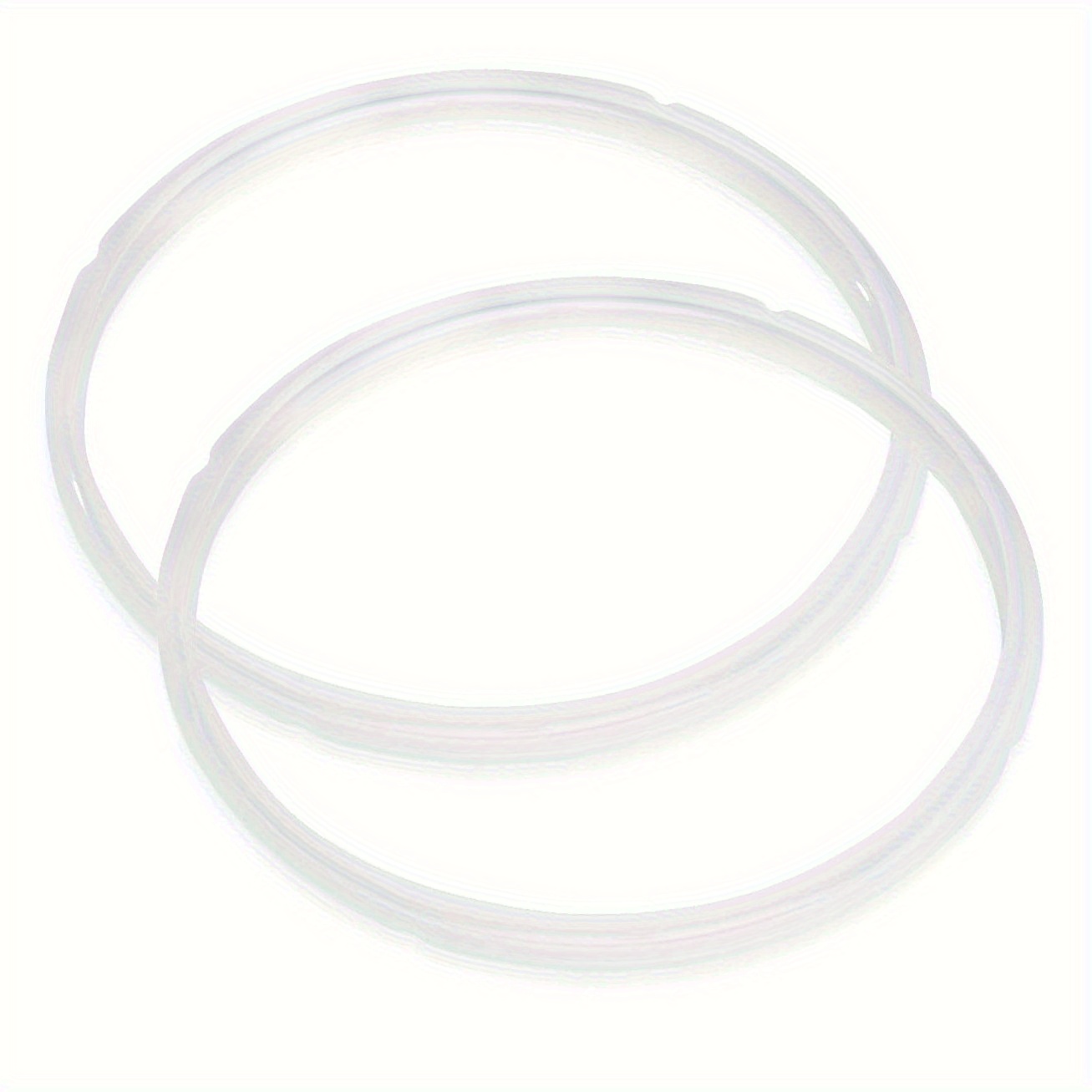 TEMU 2pc Silicone Sealing Ring For Instant Pot - Food-grade Rubber Gasket For 6/5qt Pressure Cooker - Kitchen Cooking Tools