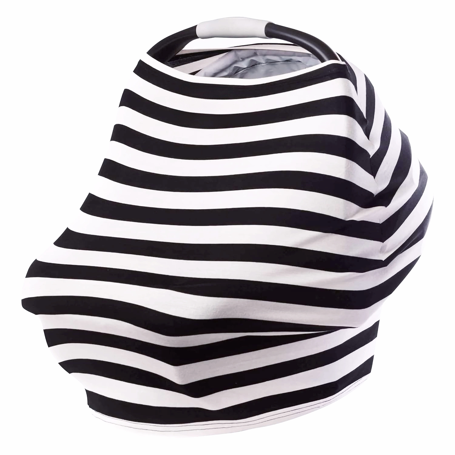 Carseat canopy black and cheap white