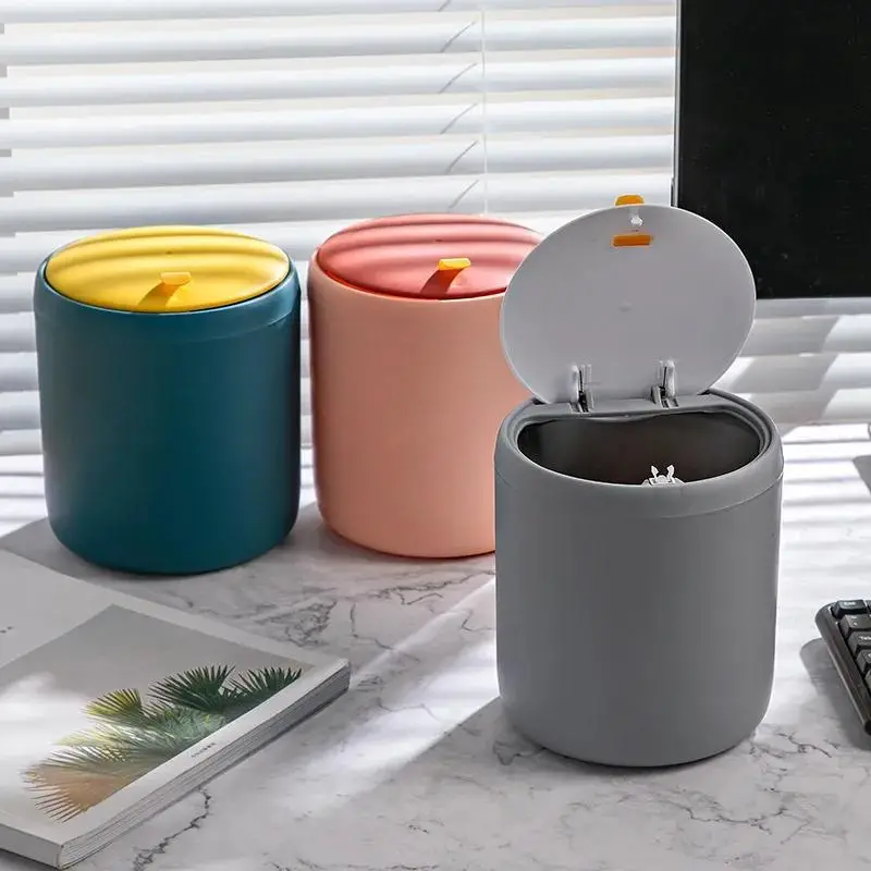 Mini abfallbehälter Desktop büro mülleimer Zuhause Müllkorb - Temu