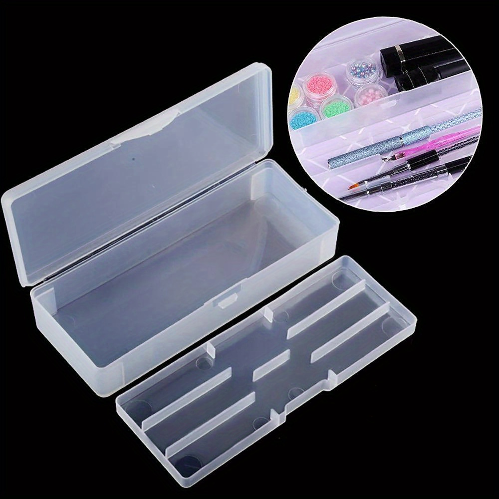 Nail Art Double layer Tool Box Nail Art Tips Storage Box - Temu