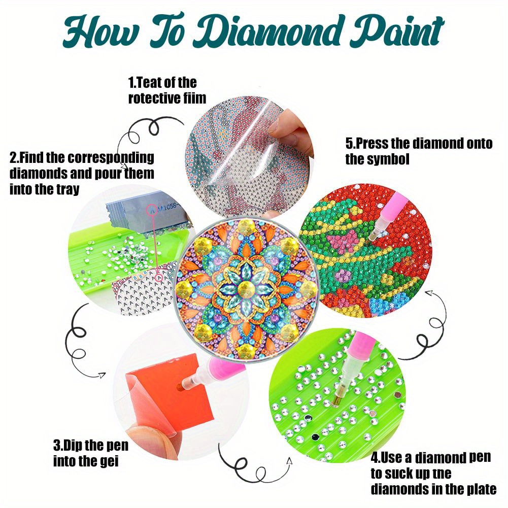 Kawaii Hello Kittys Diamond Painting Kit Cartoon Kt Cat 5D Diy