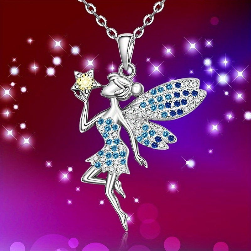 Swarovski luminous fairy on sale necklace