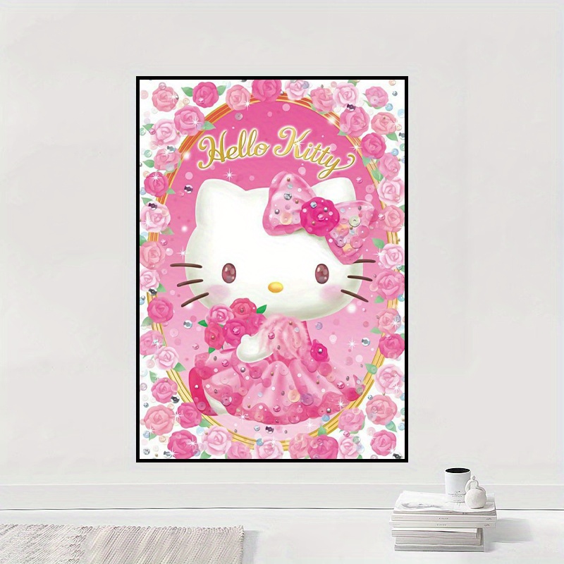 Diamond painting kit Hello Kitty with unicorn