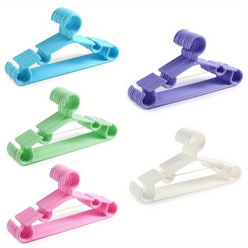 Lot De 5 Cintres En Tissus Floqués Antidérapant, Cintre De Vêtements Sans  Trace De Ménage, Support De Vêtements, Rack De Rangement Pour Armoire, Cintres  Antidérapant Pour Vêtements Humides Et Secs