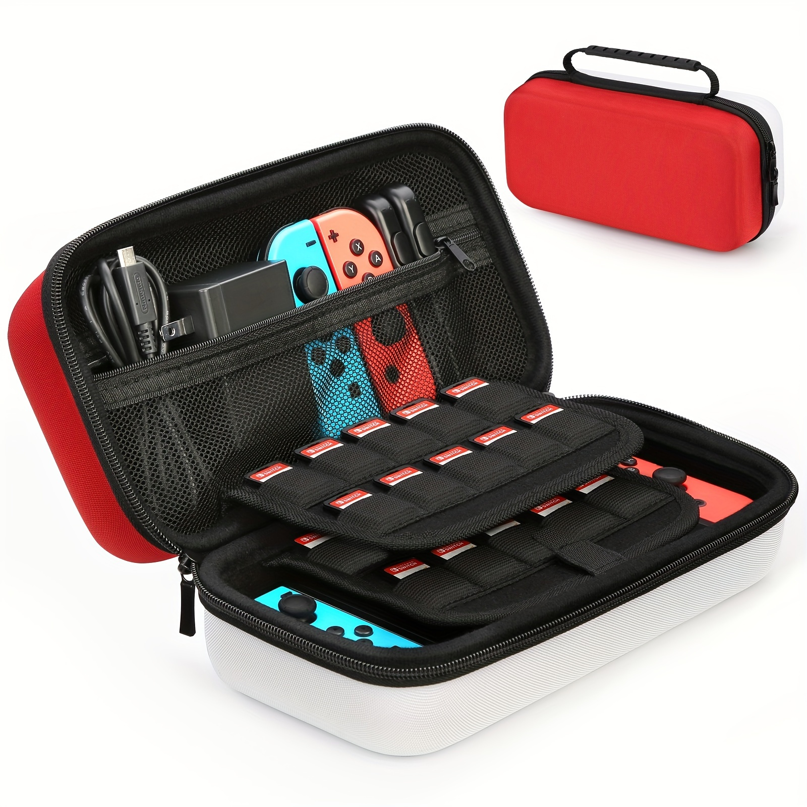 Large Storage For Switch Carry Case Storage Carrying Case - Temu