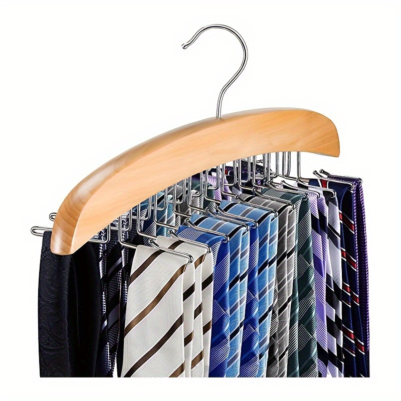 

1pc Wooden Tie 24 - Organize , Belts, And Scarves