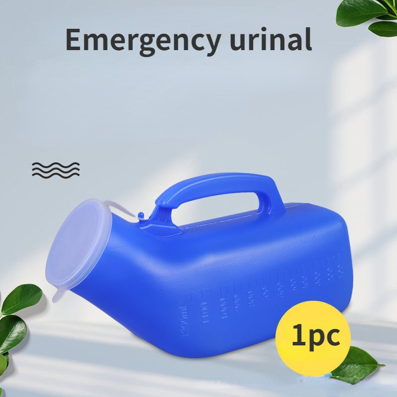 Mâle urinoir Portable pipi bouteilles Accueil urinoir pot pour les hommes  urinoir avec couvercle 1000ml - Chine Sac d'urine, les consommables médicaux