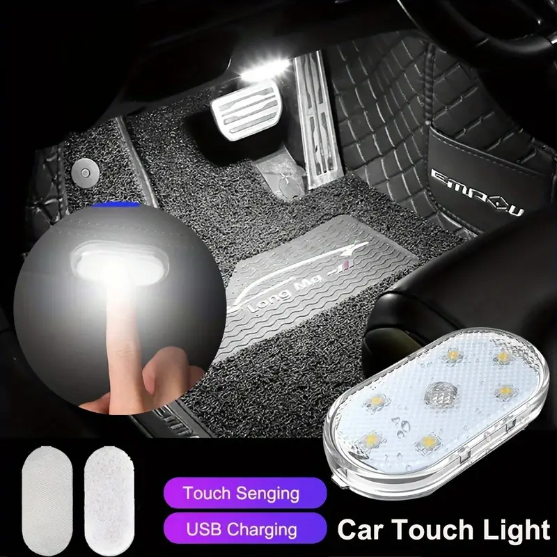 Car Atmosphere Lights, Touch Lights, Interior Tail Box Lights, Car Induction, Reading Lights, Night Lights, LED Modified Lights details 6