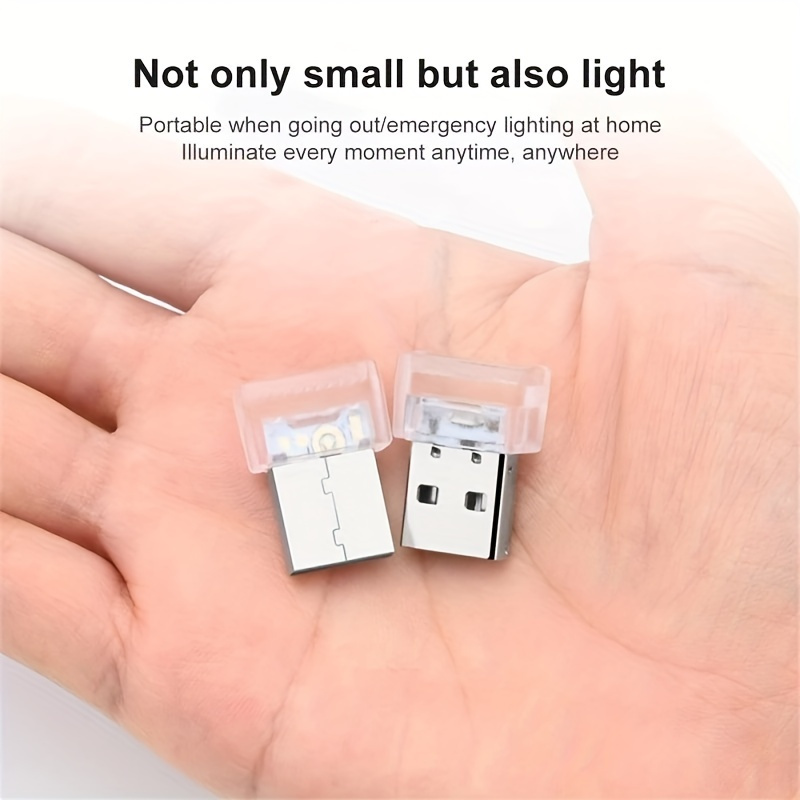 Mini USB LED Auto Innenraum Licht mit Touch Schalter Neon Atmosphärenlampe
