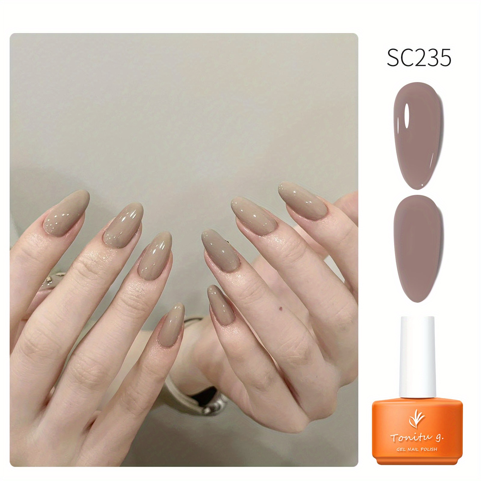 Nude Beige Gel Polish 7ml