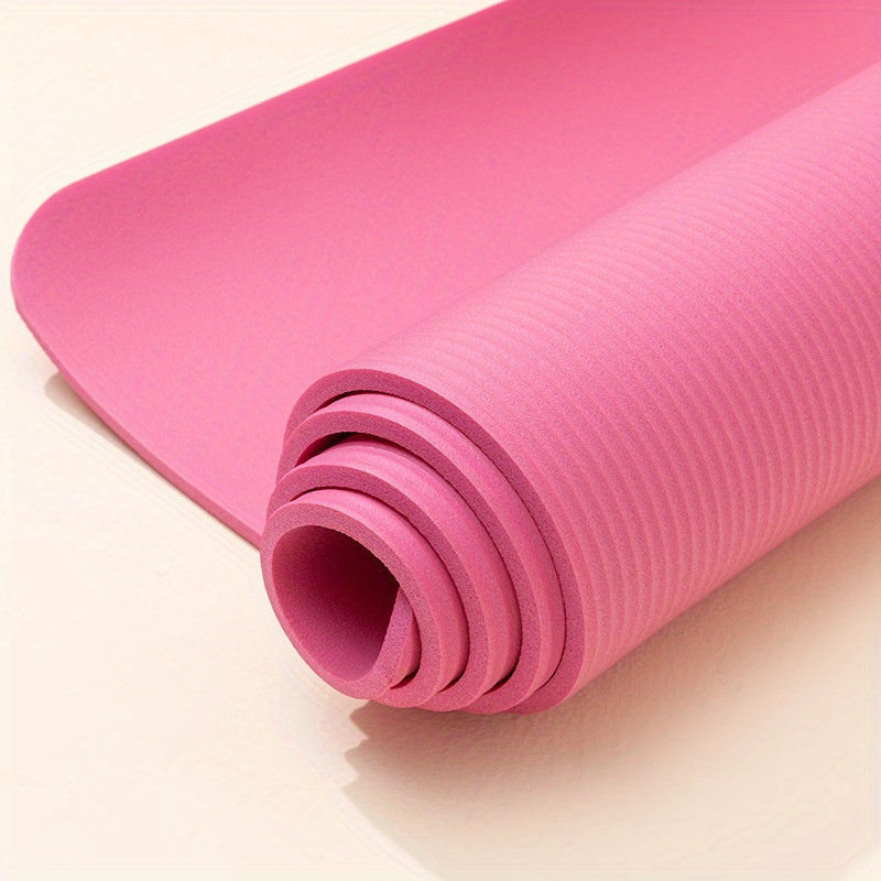 Extra Thick High Density Yoga Mat 183x61x0.6in with Carrying Strap