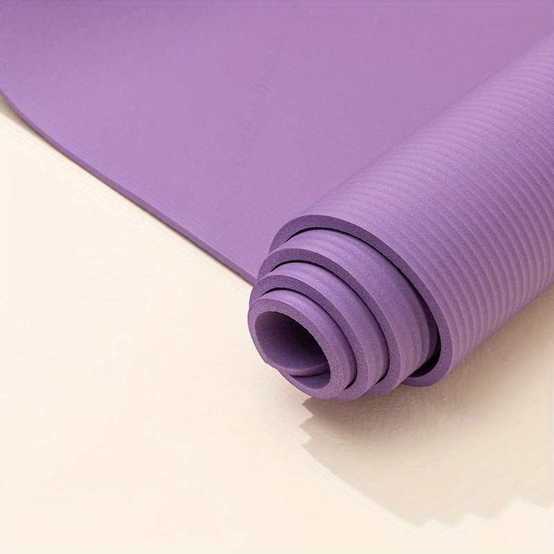 Extra Thick High Density Yoga Mat 183x61x0.6in with Carrying Strap