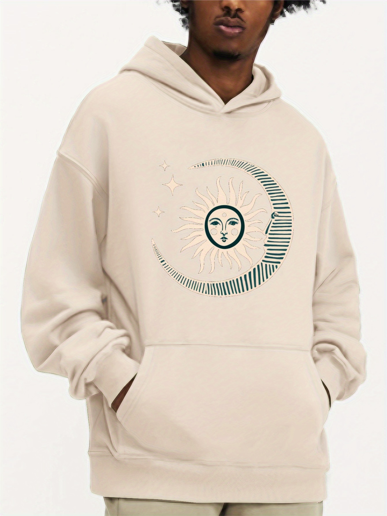 Moon graphic online sweatshirt