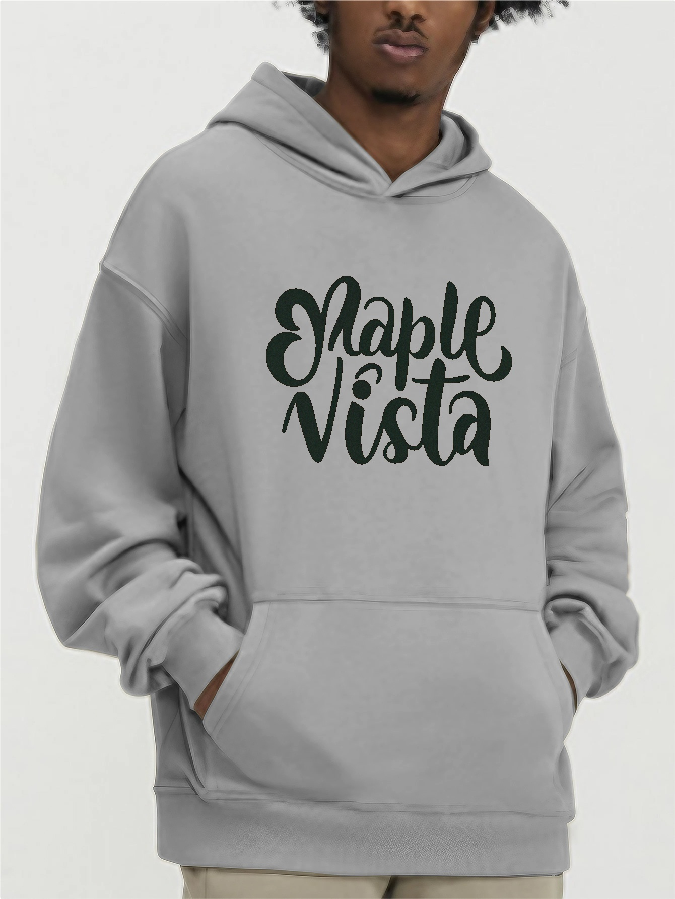 Vista shop print hoodie