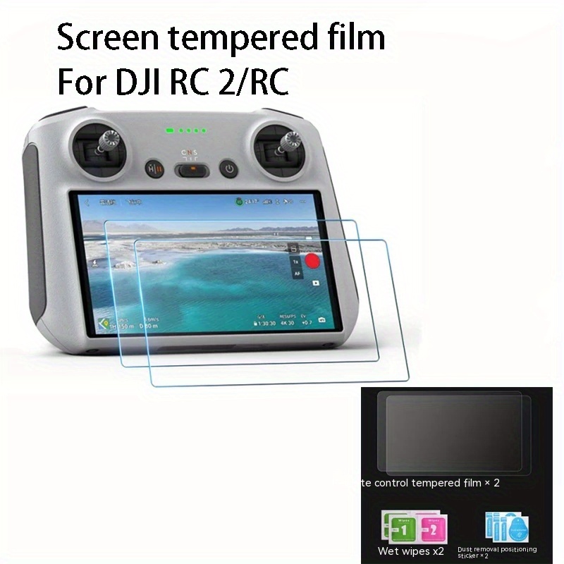 For DJI RC2 Remote Control Screen Tempered Glass Protective Film