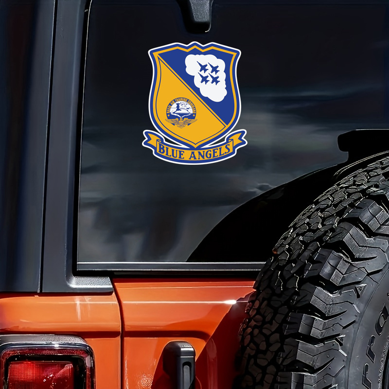 

Shield Waterproof Vinyl Sticker - Matte Finish, Cartoon Design For Car Bumper & Laptop Windows
