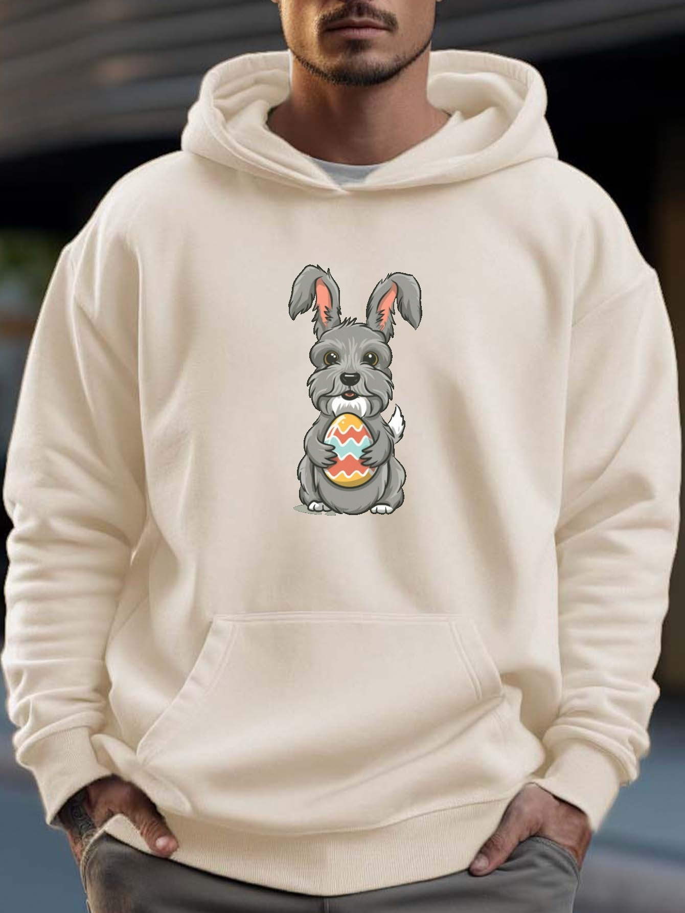 Sudadera Estampado Gráfico Lindo Perro Anime Orejas Conejo - Temu Mexico