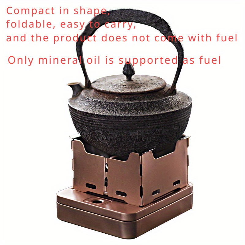 Stainless Steel Mini Alcohol Stove Camping Stove Hotpot Stove