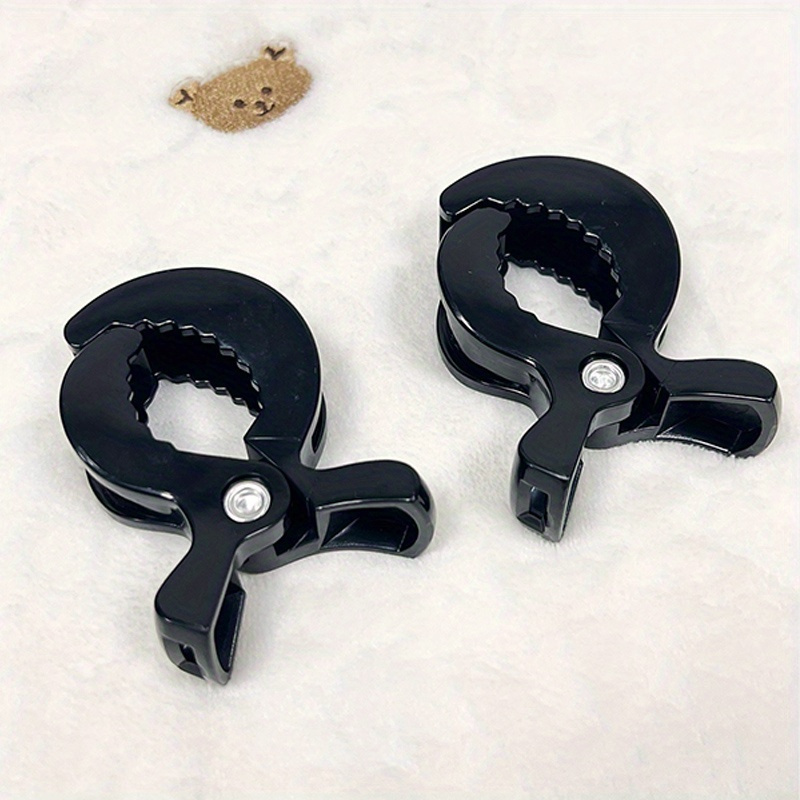2pcs Versatile Stroller Blanket Clips - Secure Diaper Bag & Toy Holder, Durable Plastic, Ideal For Christmas, Halloween, Thanksgiving Gifts