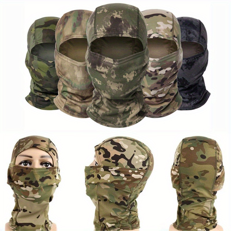 masque de Camouflage Multicam pour hommes, cache-cou tactique