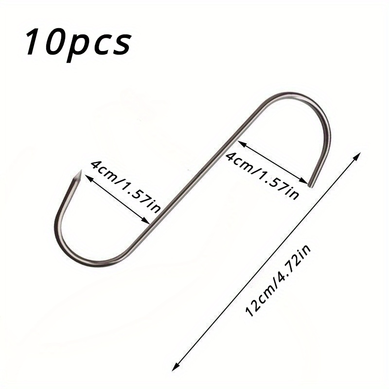 Hooks Meat Hooks For Butcher Heavy Duty Stainless Steel Meat - Temu