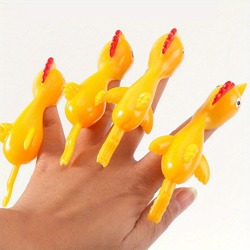 1/5/10PCS dinosaure catapulte doigt jouets extensibles jouet d'éjection de  doigt pour farces de bureau