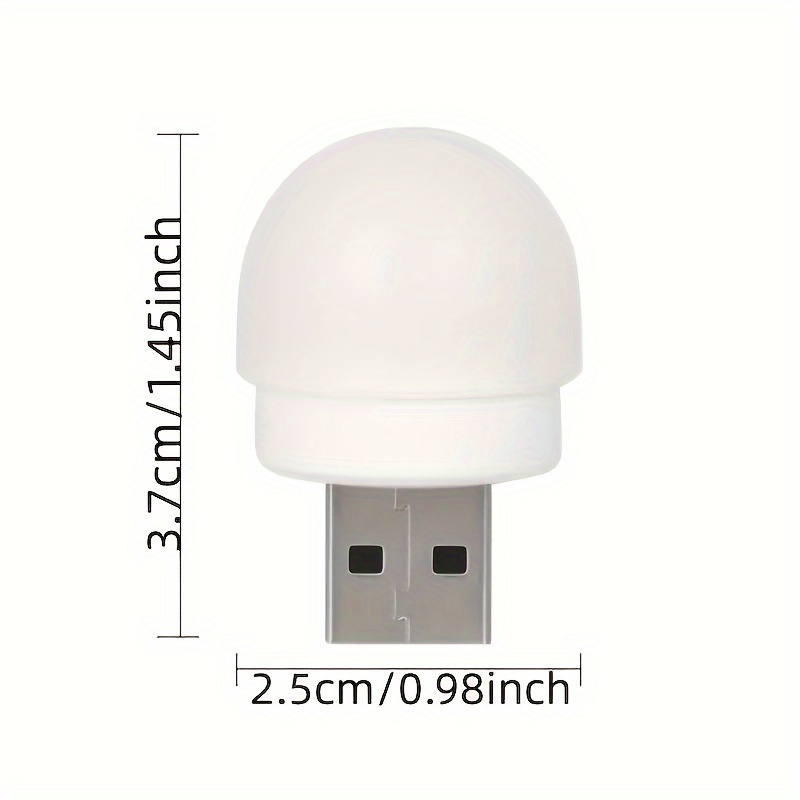 1 Luce Notturna A LED Wireless Con Presa USB Ricarica Mobile - Temu Italy