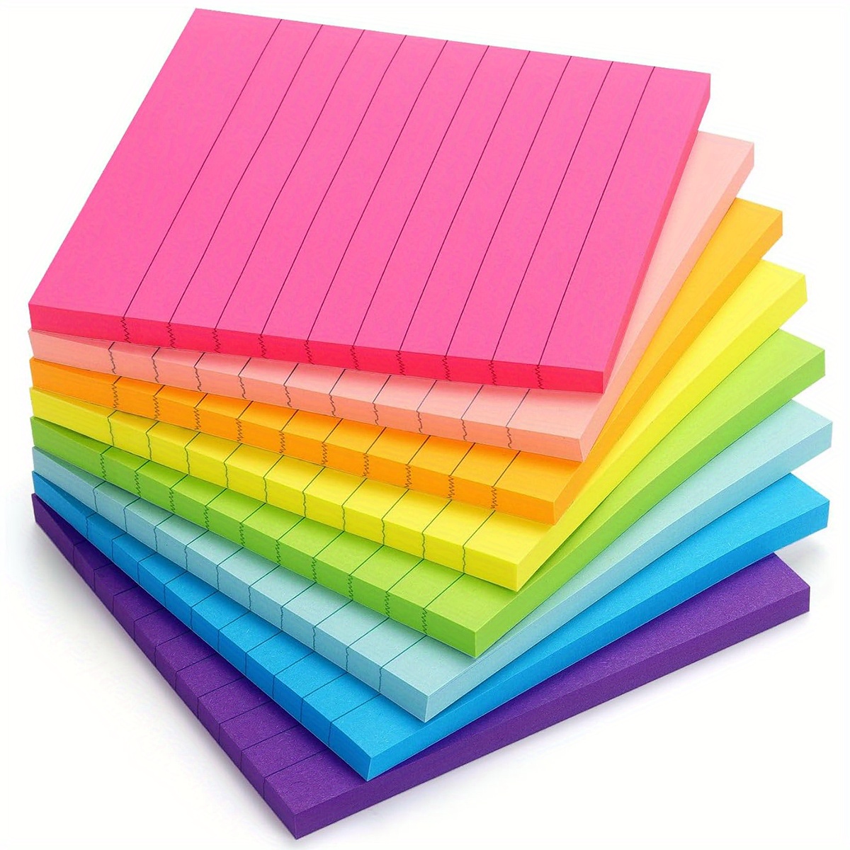 TEMU 8pcs/, And , Each 45 Sheets, A Of 4x4 Convenient And , To School, School Supplies, School, , School Supplies, Stationary