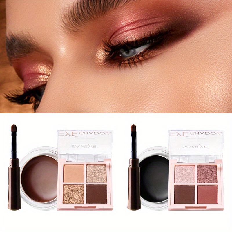 2pcs Set Lápices Sombra Ojos Sacapuntas Maquillaje Ojos - Temu