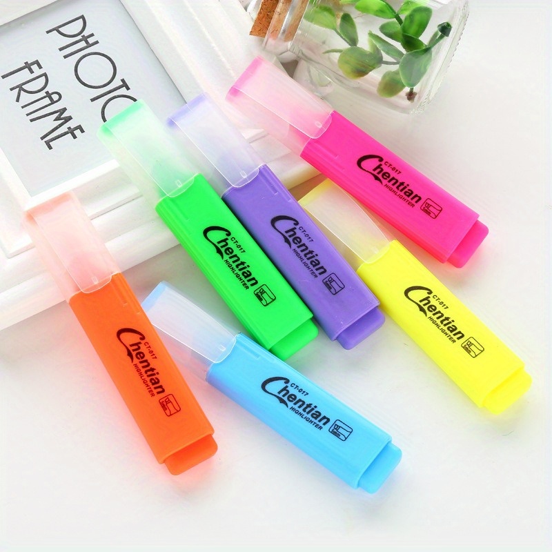 Dot Pens Dual Tip Dot Marker Pens Highlighter Pens Linear - Temu