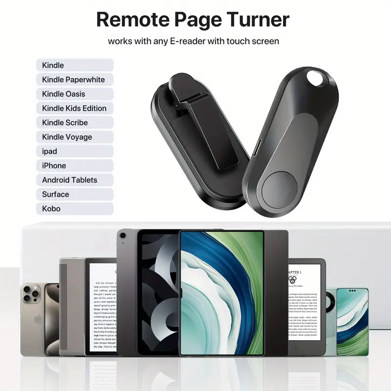 RF Télécommande Page Turner Pour Kindle Ipad Surface Comics - Temu