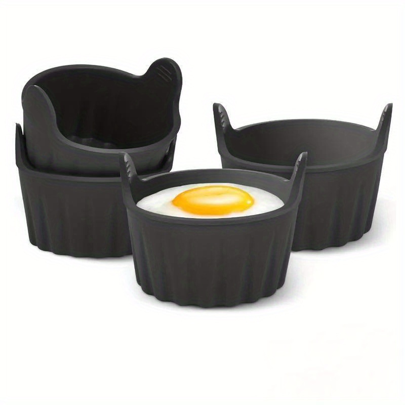 Silicone Air Fryer Egg Pan Reusable Air Fryer Egg Mold Non - Temu