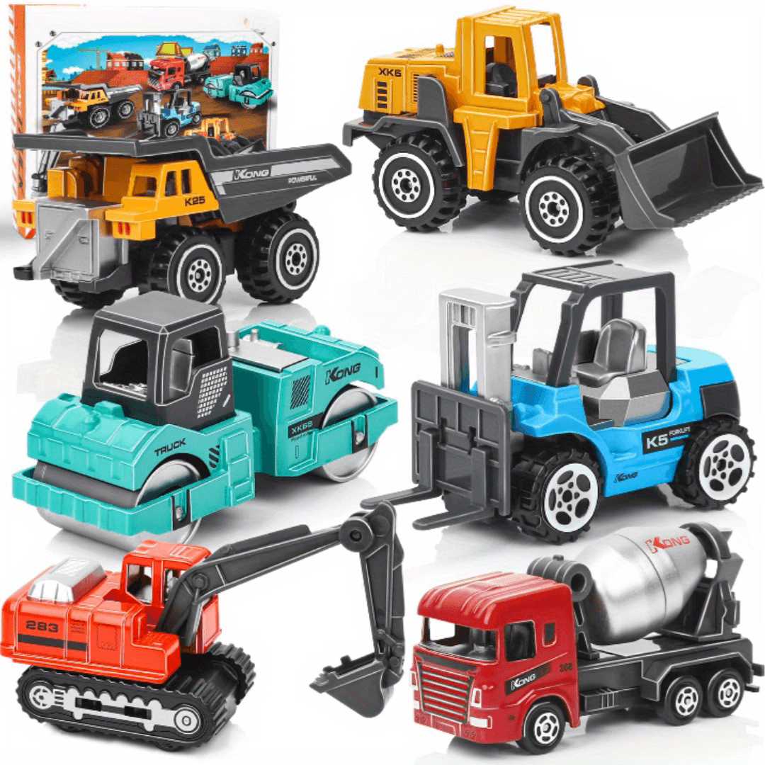Power Vehicle Auto Spielzeug für Kleinkinder 1-3, Bau Kleinkind LKW  Spielzeug Für 3 4 5 6 Jahre alte Jungen