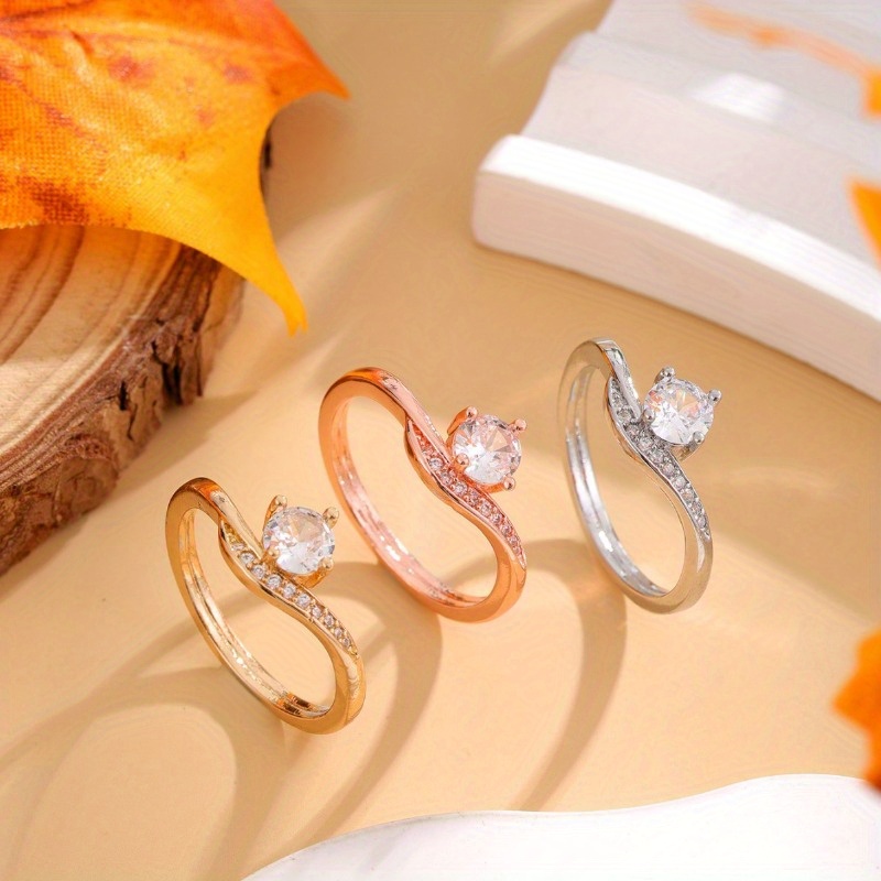 Anillo compromiso sencillo hot sale