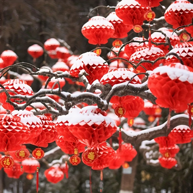 Small red store chinese lanterns