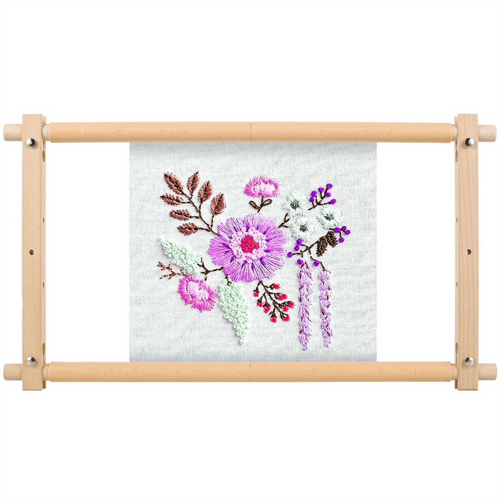 Wooden Tall Embroidery Stand Set Adjustable Cross Stitch - Temu