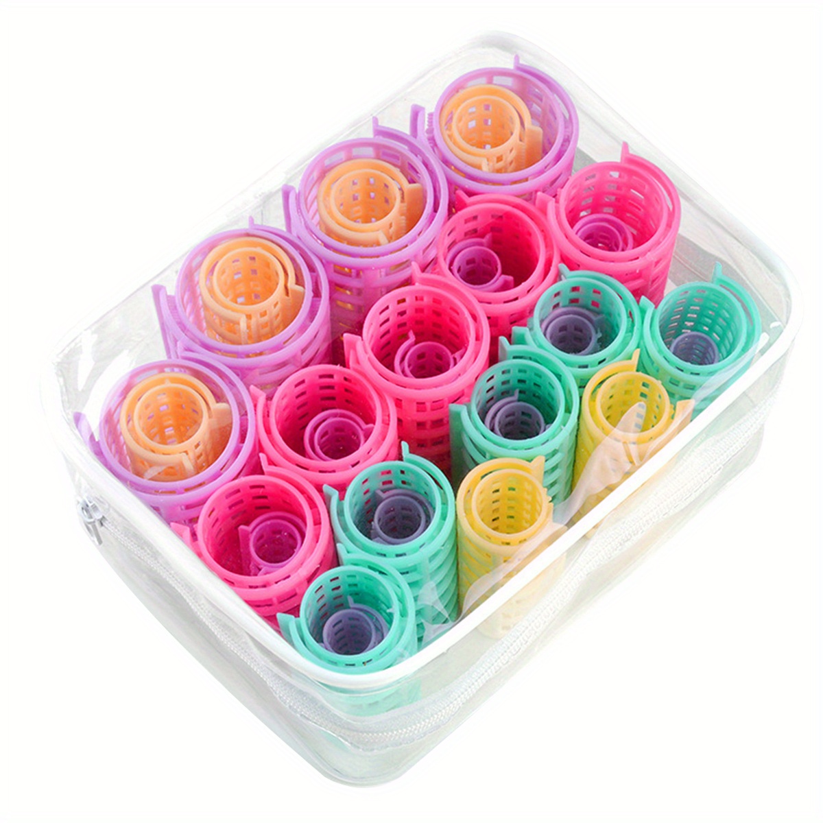 30pcs Hair Roller Set - Easy Diy Curlers For Women, Lightweight & Reusable, Perfect For All Hair Types