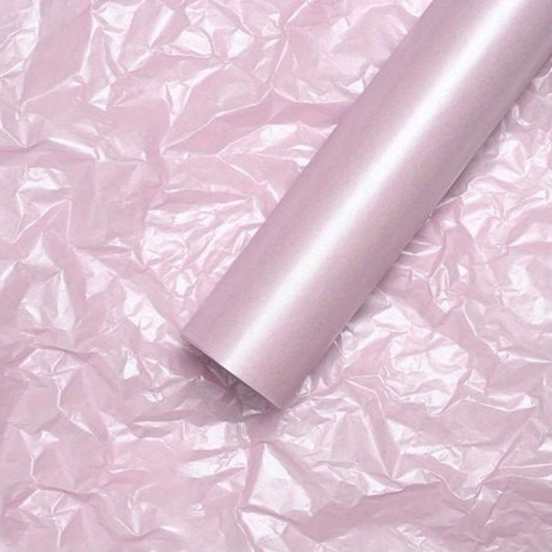 10 Sheets Pleated Wrinkled Waterproof Flower Wrapping Paper