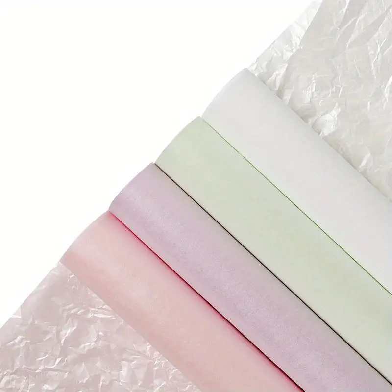 80 Sheets, Waterproof Thick Pearl Snow Pear Paper Fresh Flower