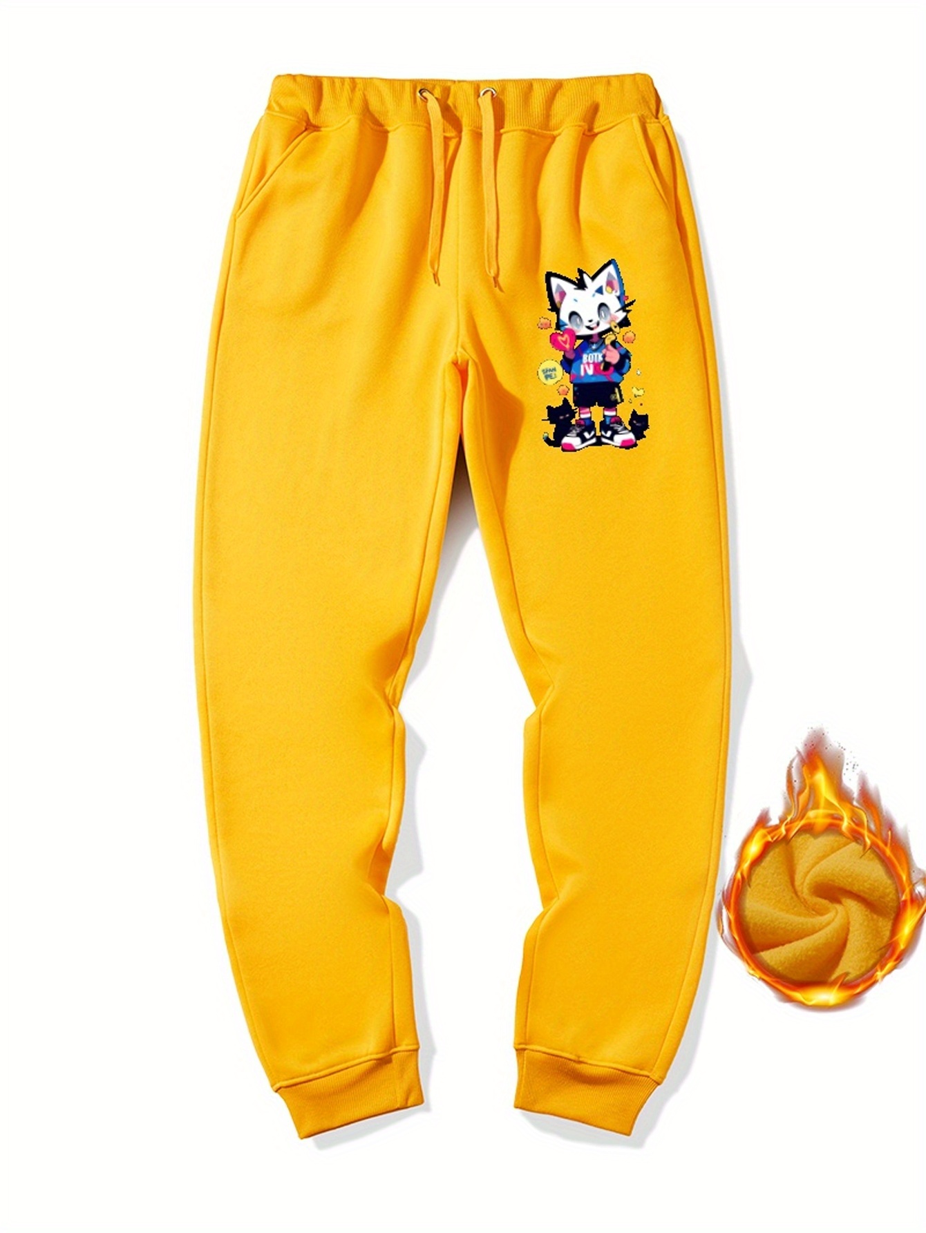 Garfield Men's Graphic Print Sleep Pants, Sizes S-2XL 