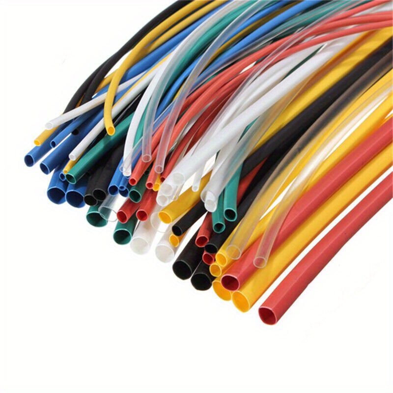 

70pcs 8 Sizes Assortment 2:1 Heat Shrink Tubing Tube Sleeving Wrap Wire Cable