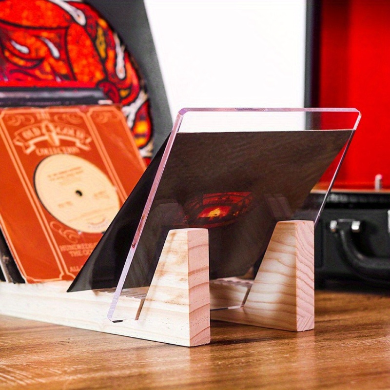 Record Player Stand Turntable Holder With Record Storage - Temu Hungary
