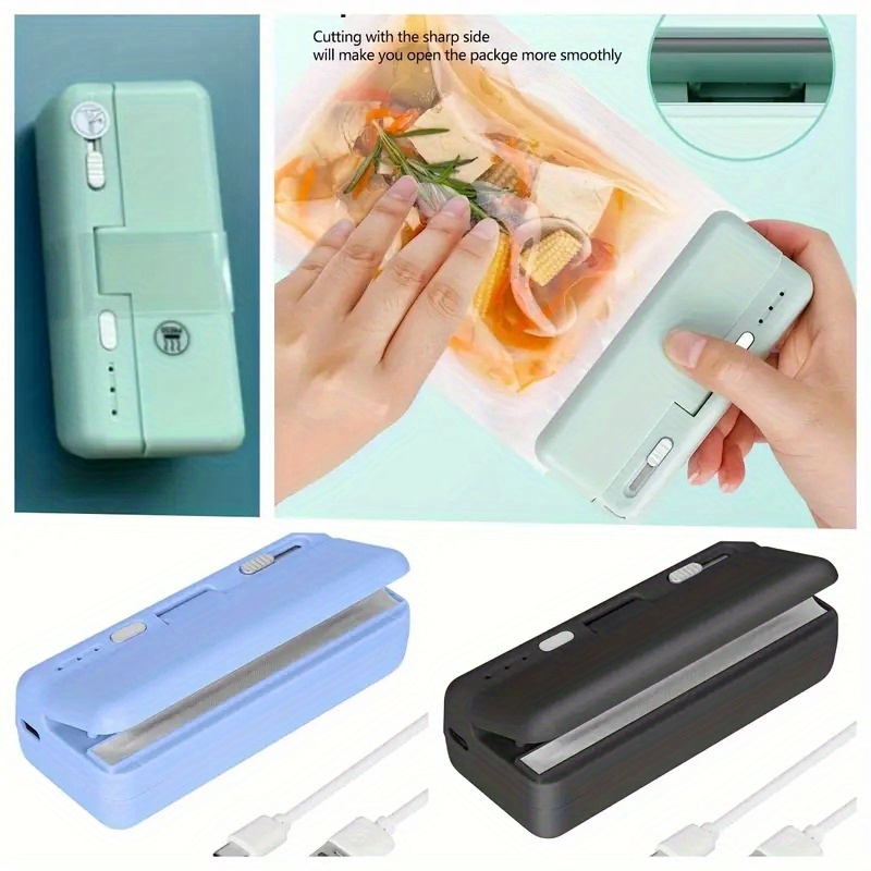 Portable Mini Sealing Machine For Kitchen Accessories Handy - Temu